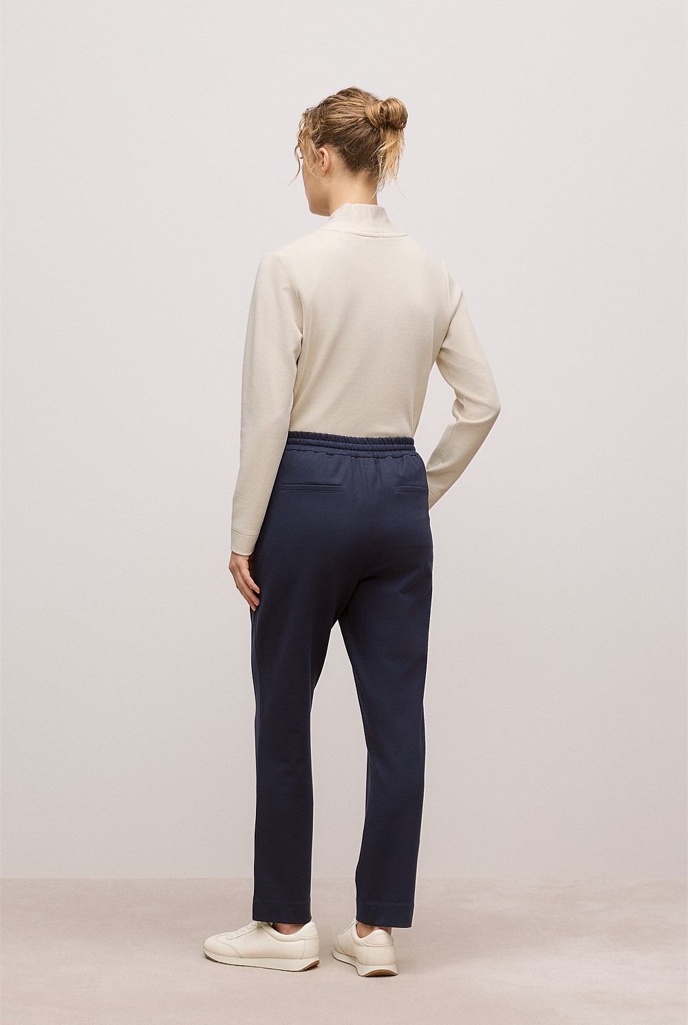 Ponte Straight Leg Pant