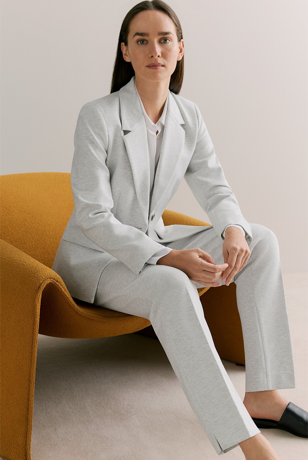 Ponte Straight Leg Pant
