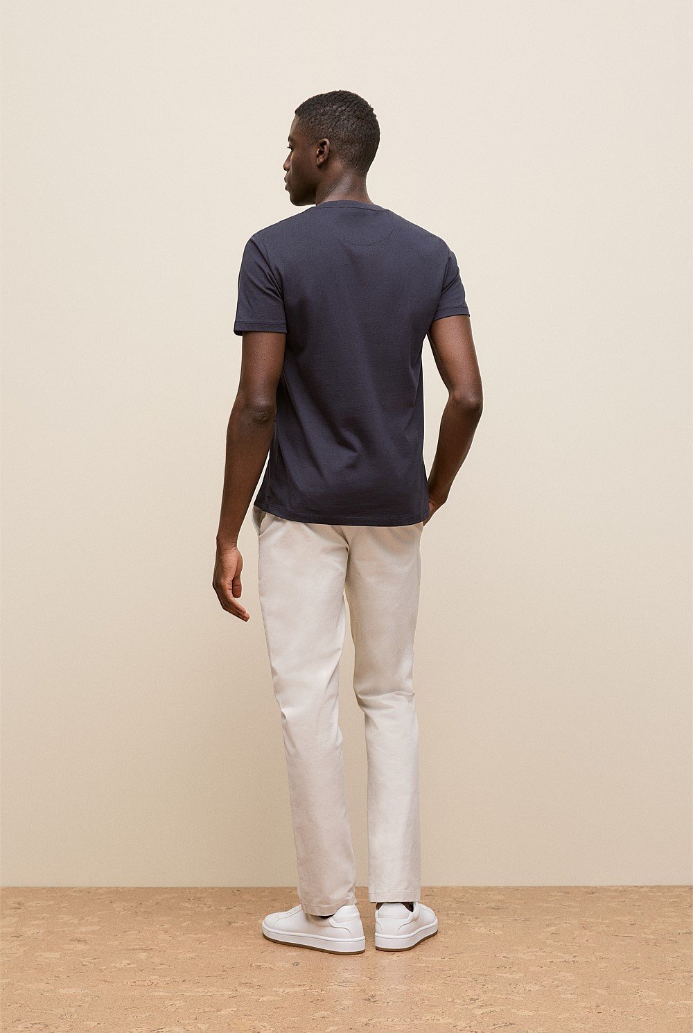 Australian Cotton Jersey Crew T-shirt