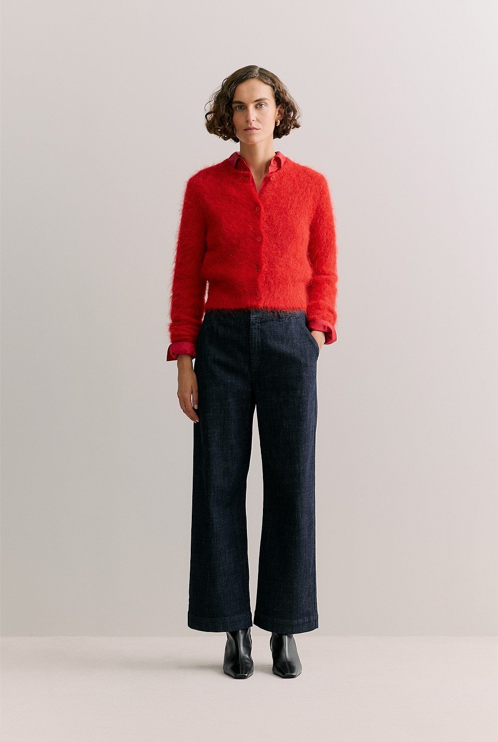 Cotton Poplin Long Sleeve Shirt
