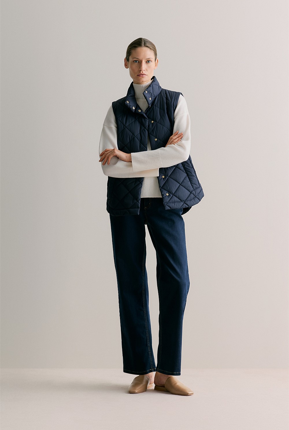 Diamond Quilted Gilet