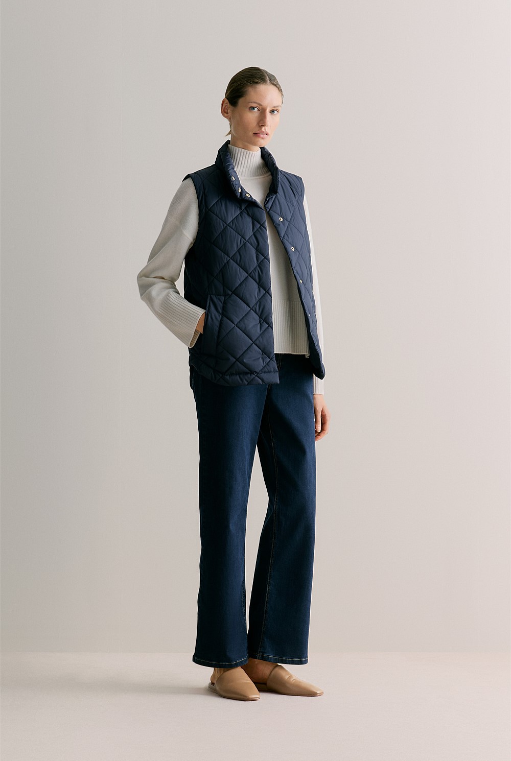 Diamond Quilted Gilet