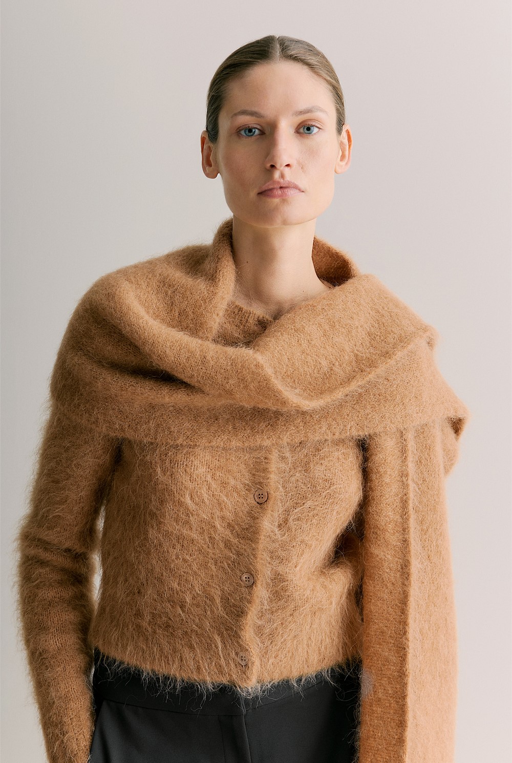 Alpaca Blend Lofty Scarf