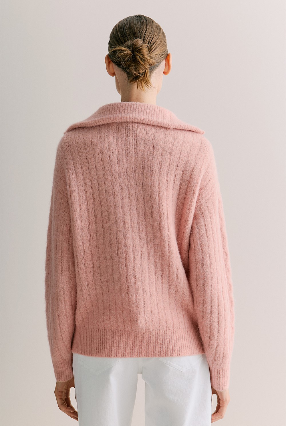 Alpaca Merino Blend Half Zip