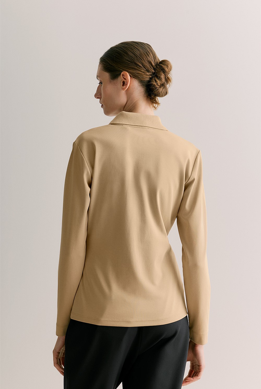 Modal Cotton Half Placket Polo