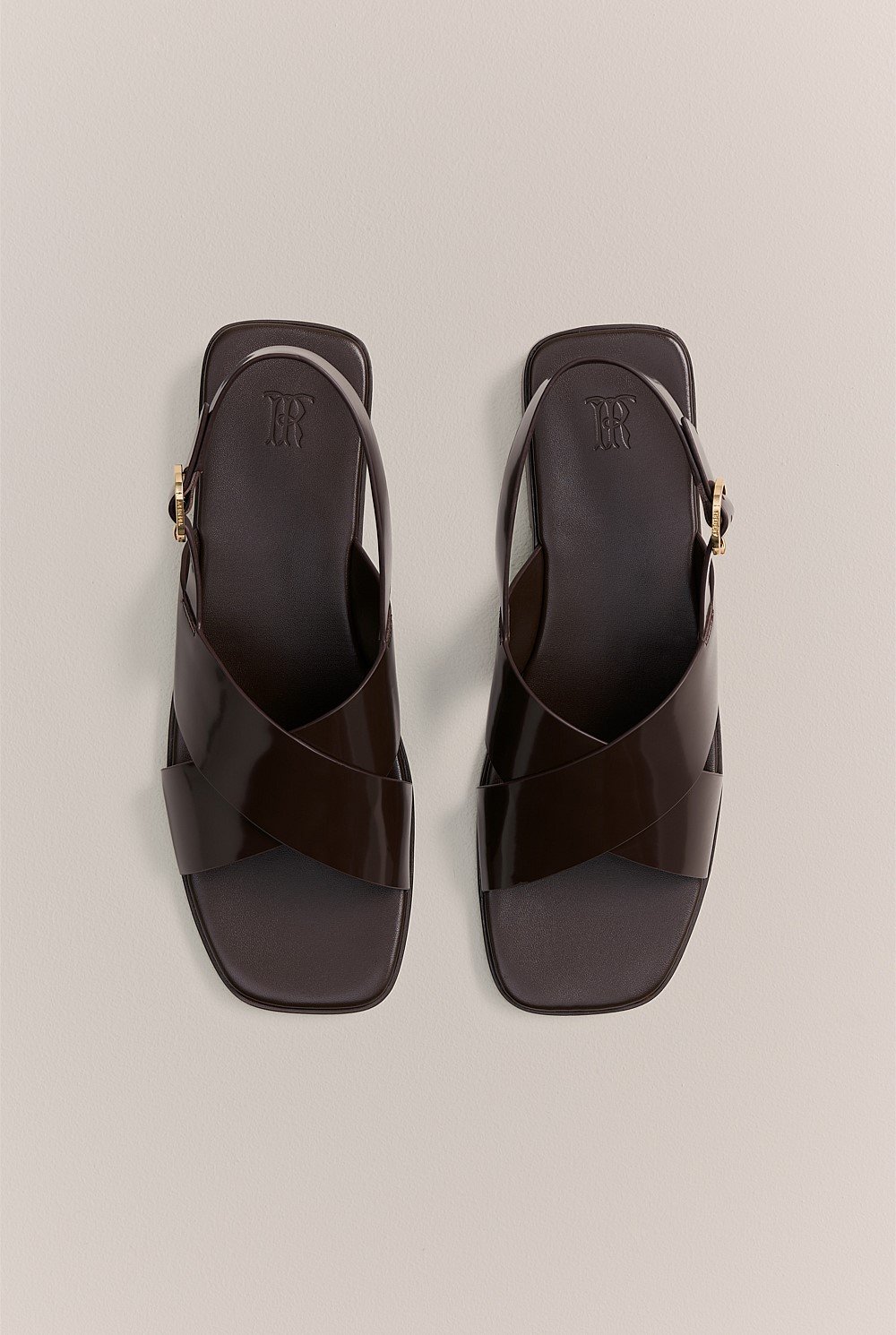 Ingrid Cross Strap Sandal