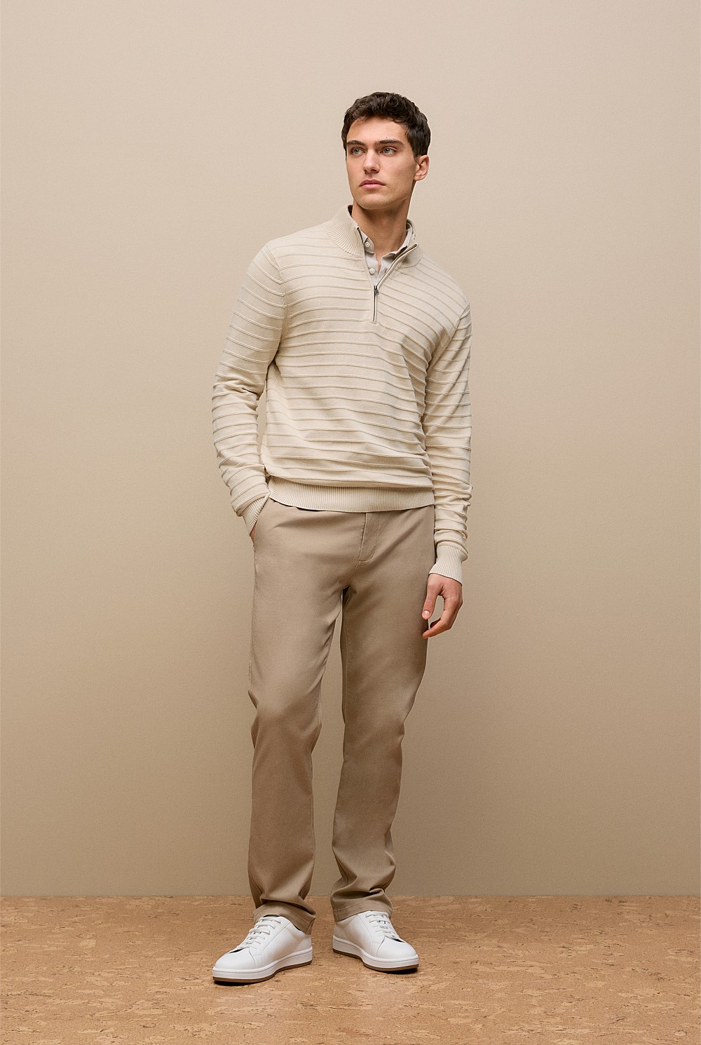 Tailored Fit Puppytooth Check Shirt