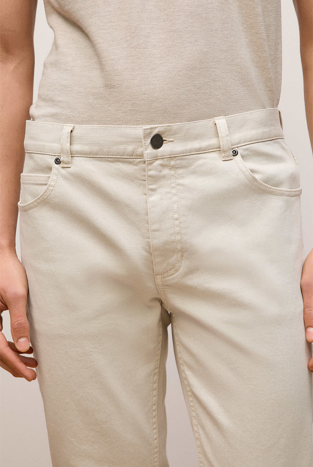 Cotton Garment Dyed Twill Pant