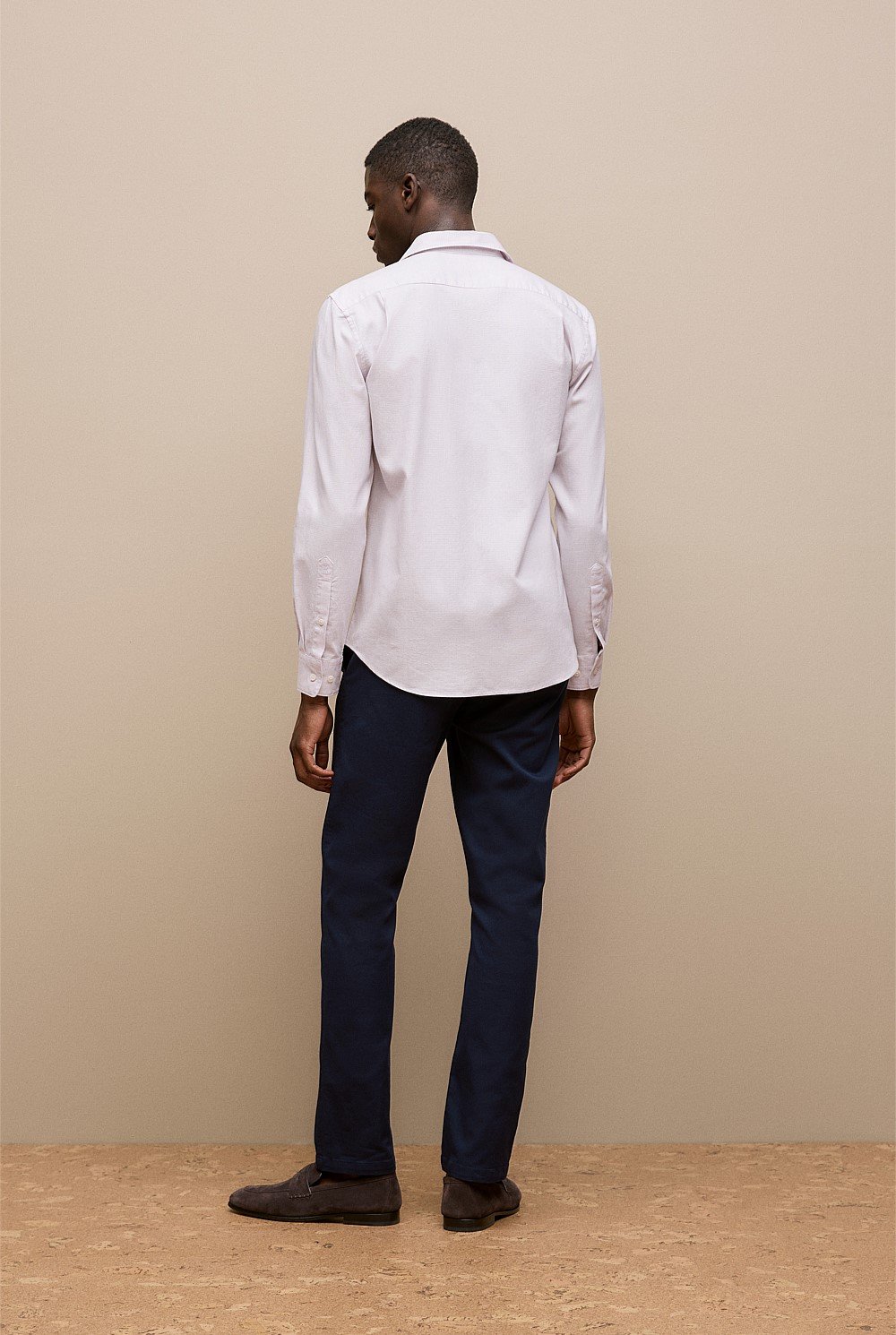 Tailored Fit Puppytooth Check Shirt