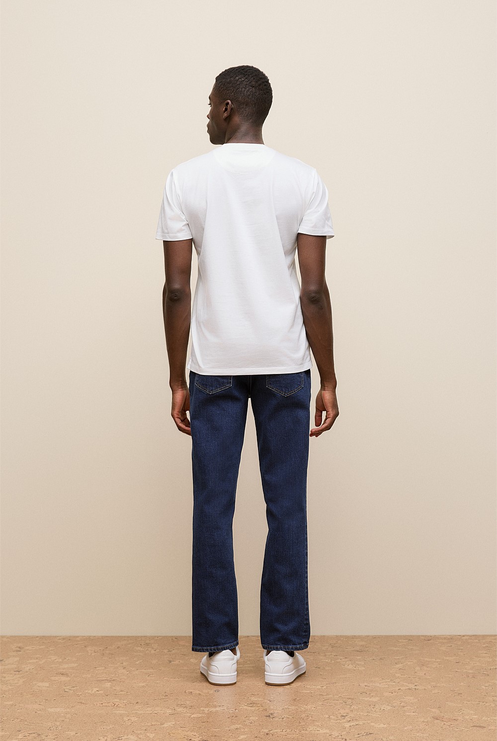 Mercerised Cotton Crew T-shirt