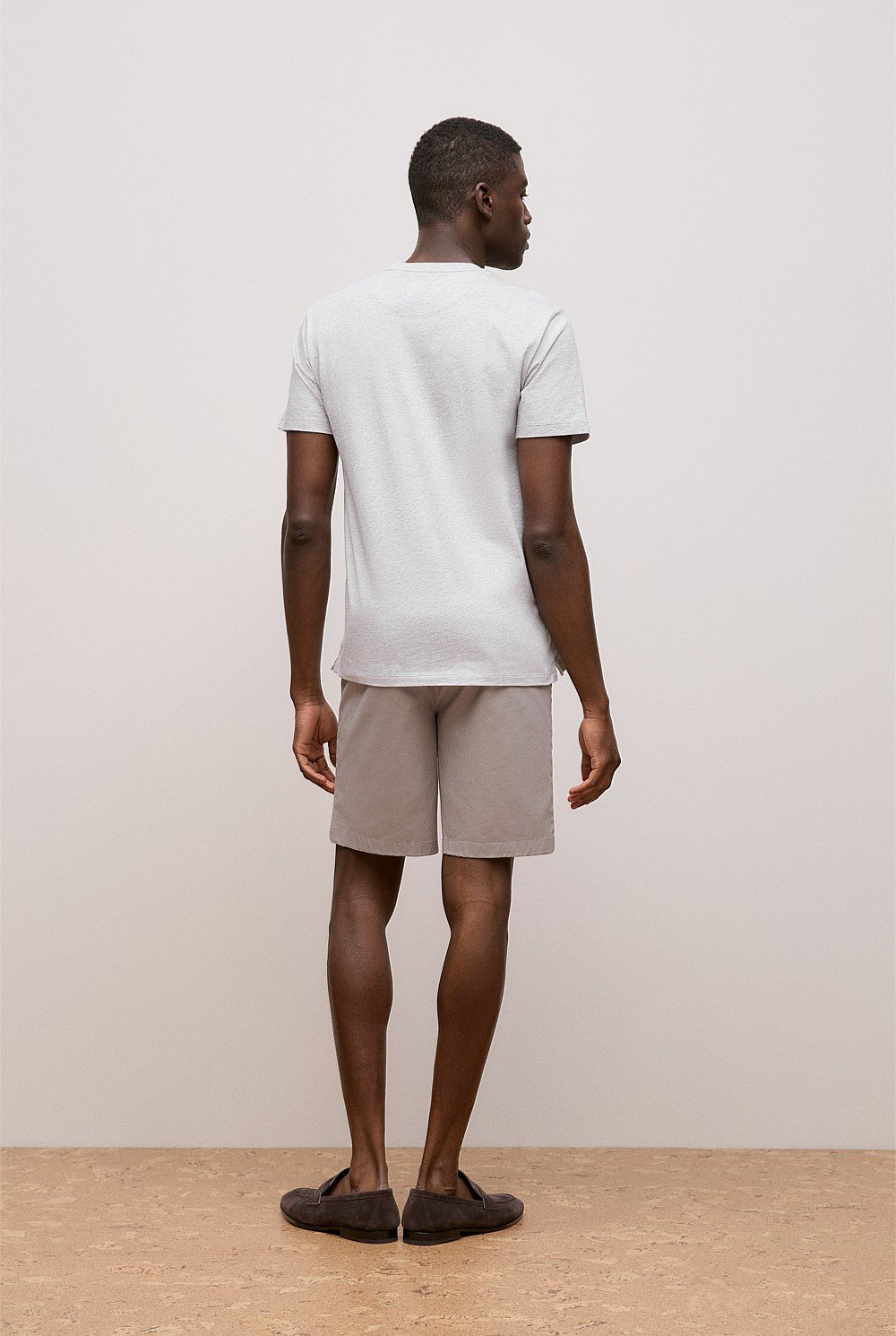 Cotton Marle Crew T-shirt