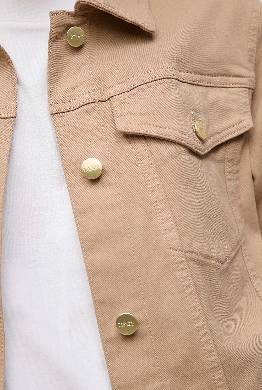 Garment Dyed Denim Jacket
