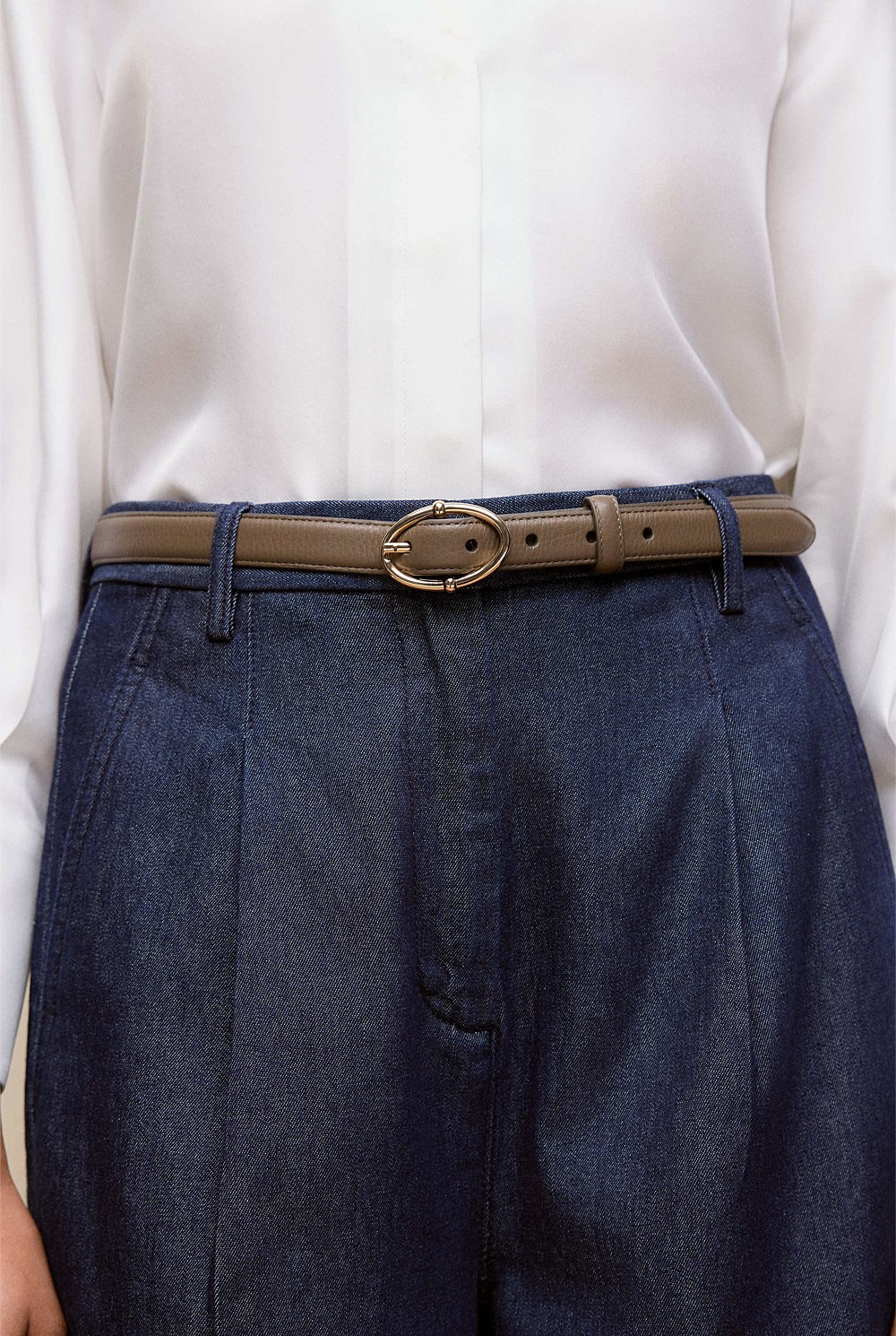 Signature Link Slim Belt