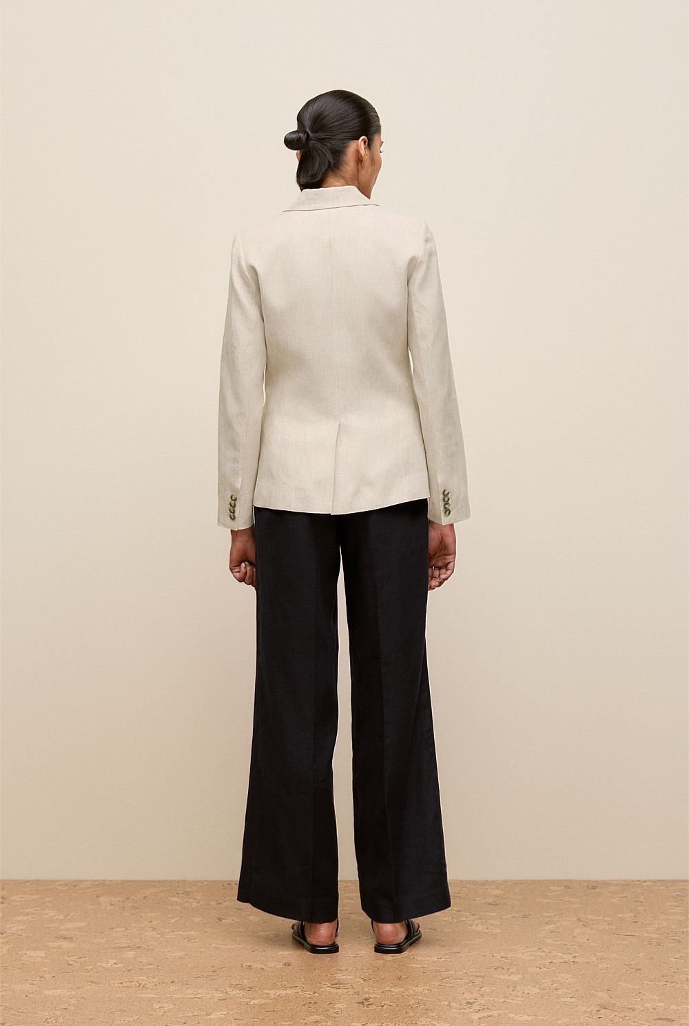 Linen Tailored Blazer