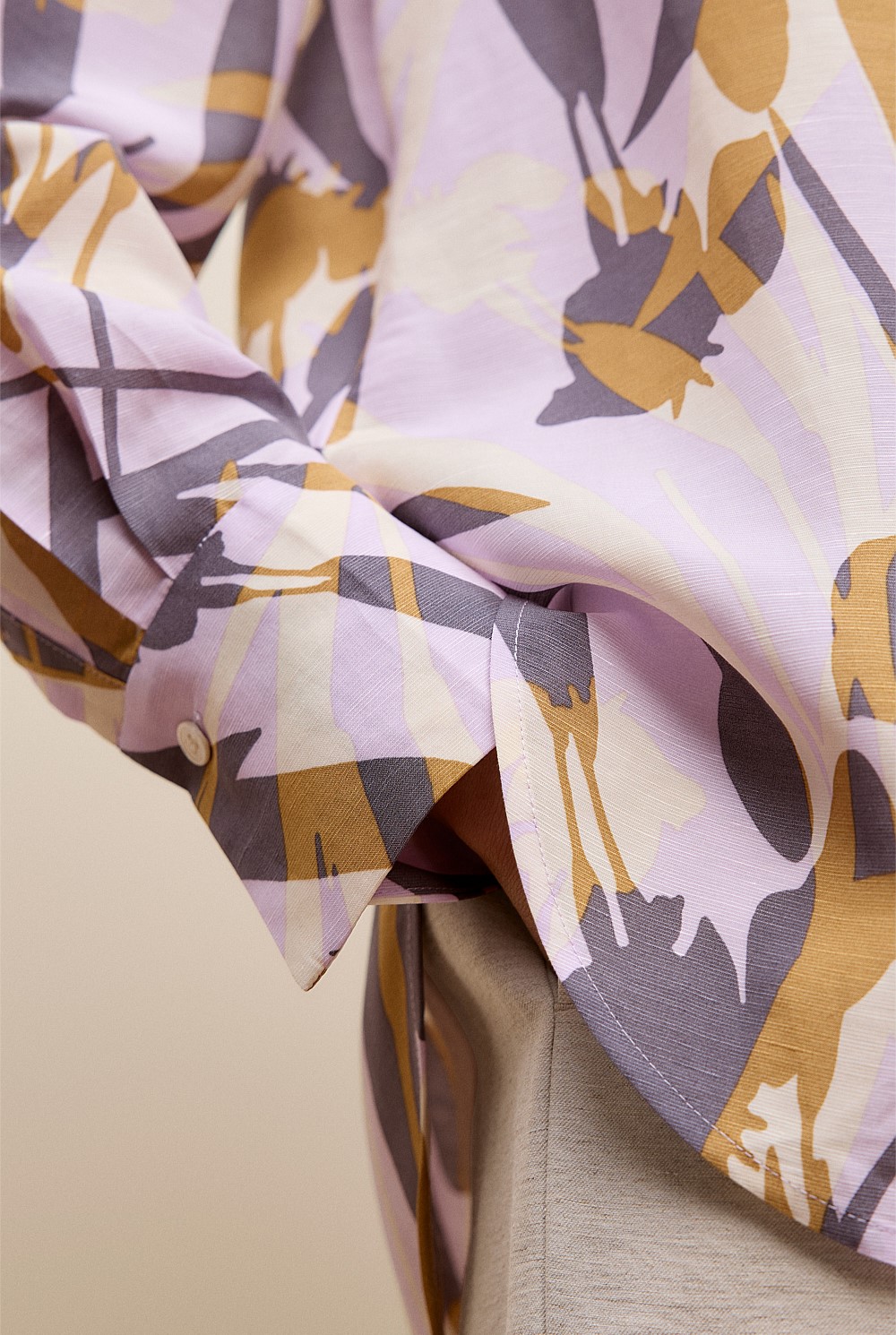 Shadow Leaf Relaxed Shirt