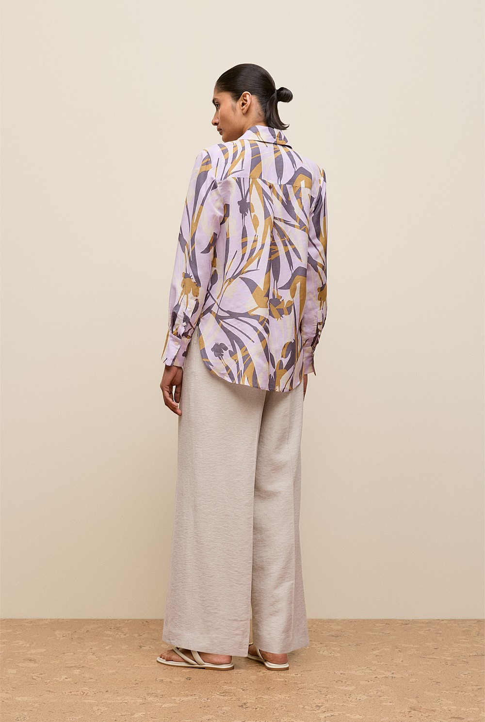 Shadow Leaf Relaxed Shirt
