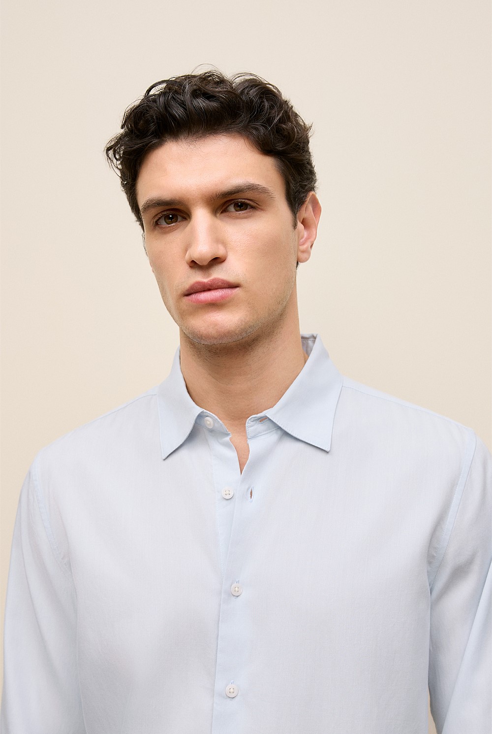 Tailored Fit Soft Long Sleeve Shirt