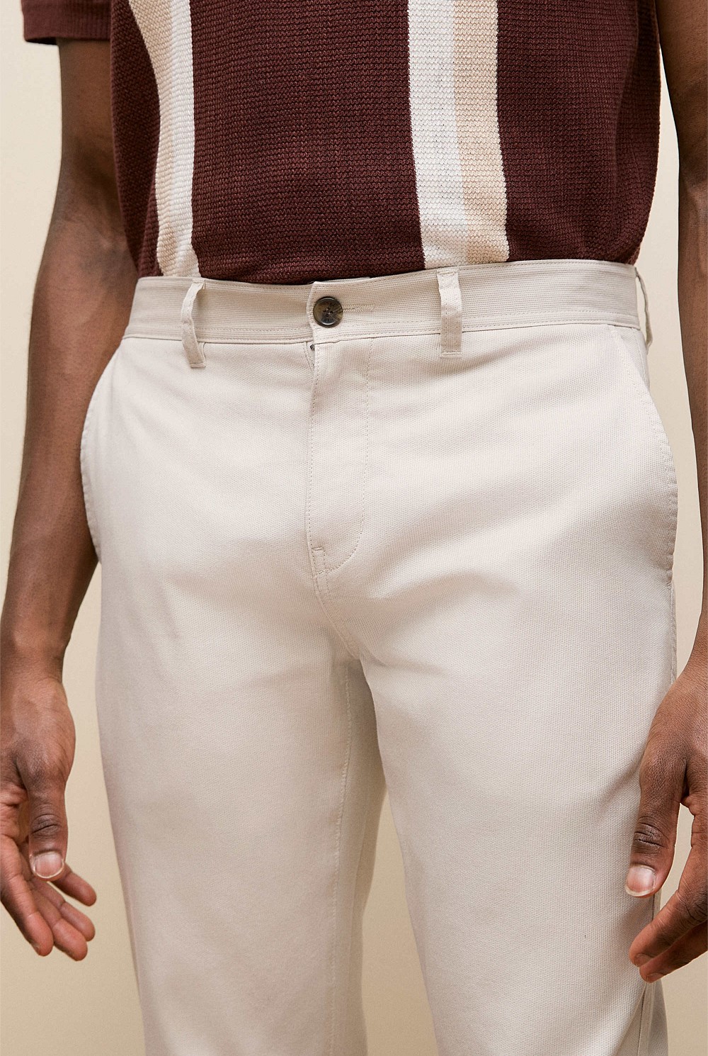 Tailored Fit Dobby Twill Pant