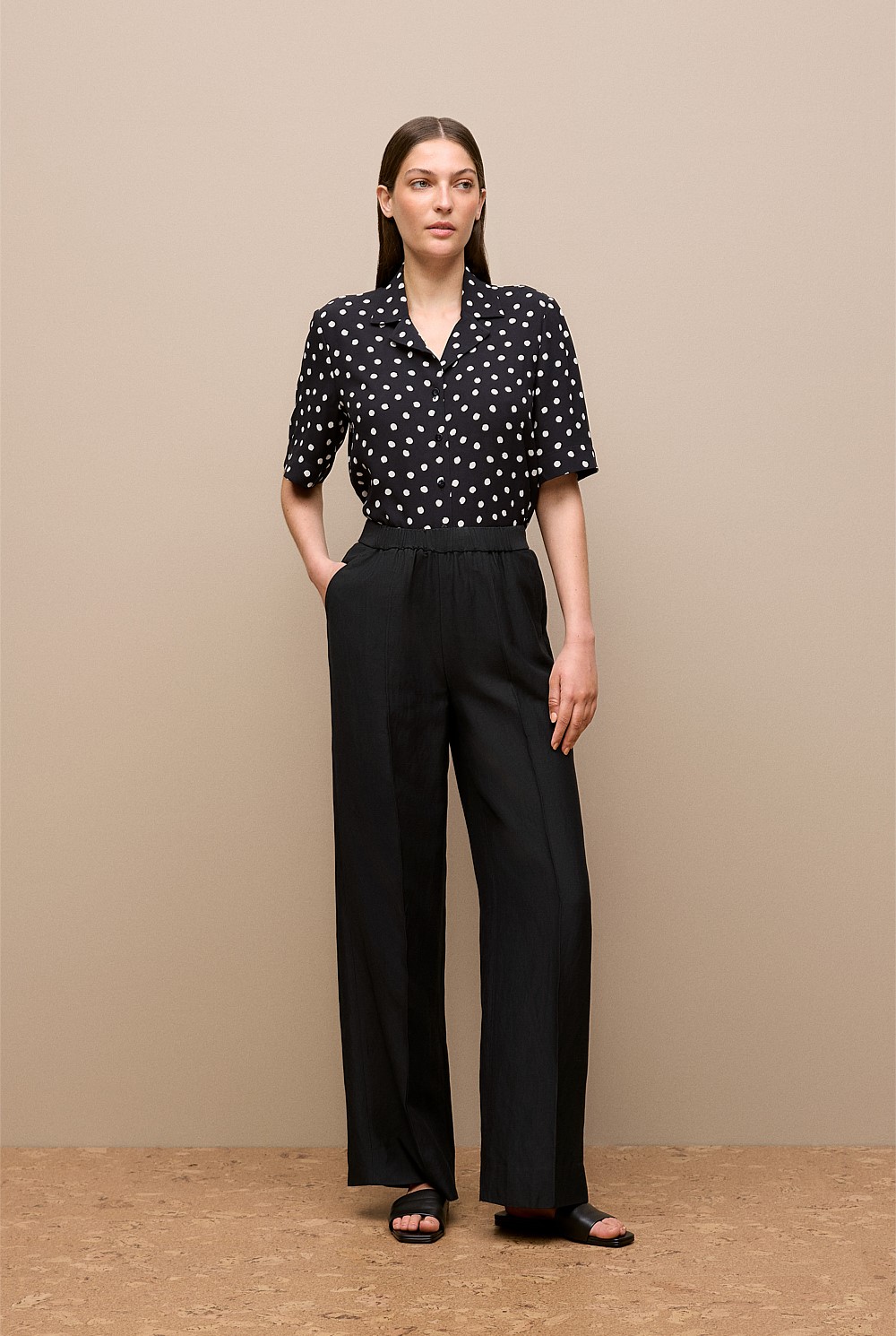 Spot Camp Collar Shirt