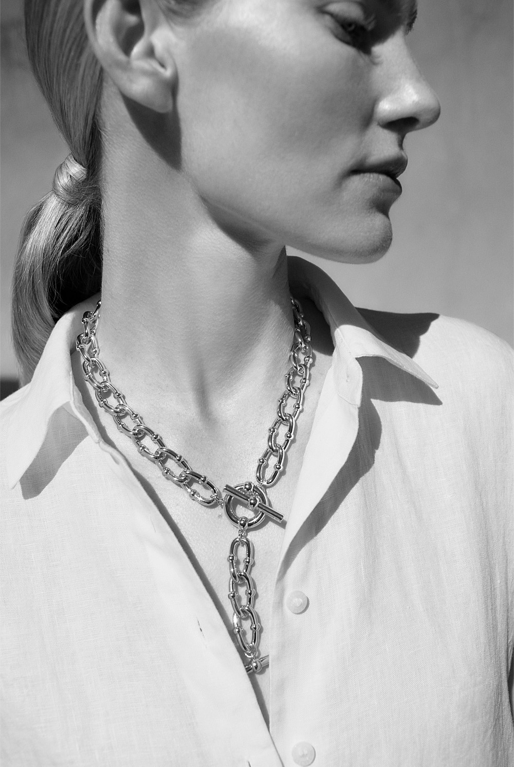 Signature Link Fob Necklace
