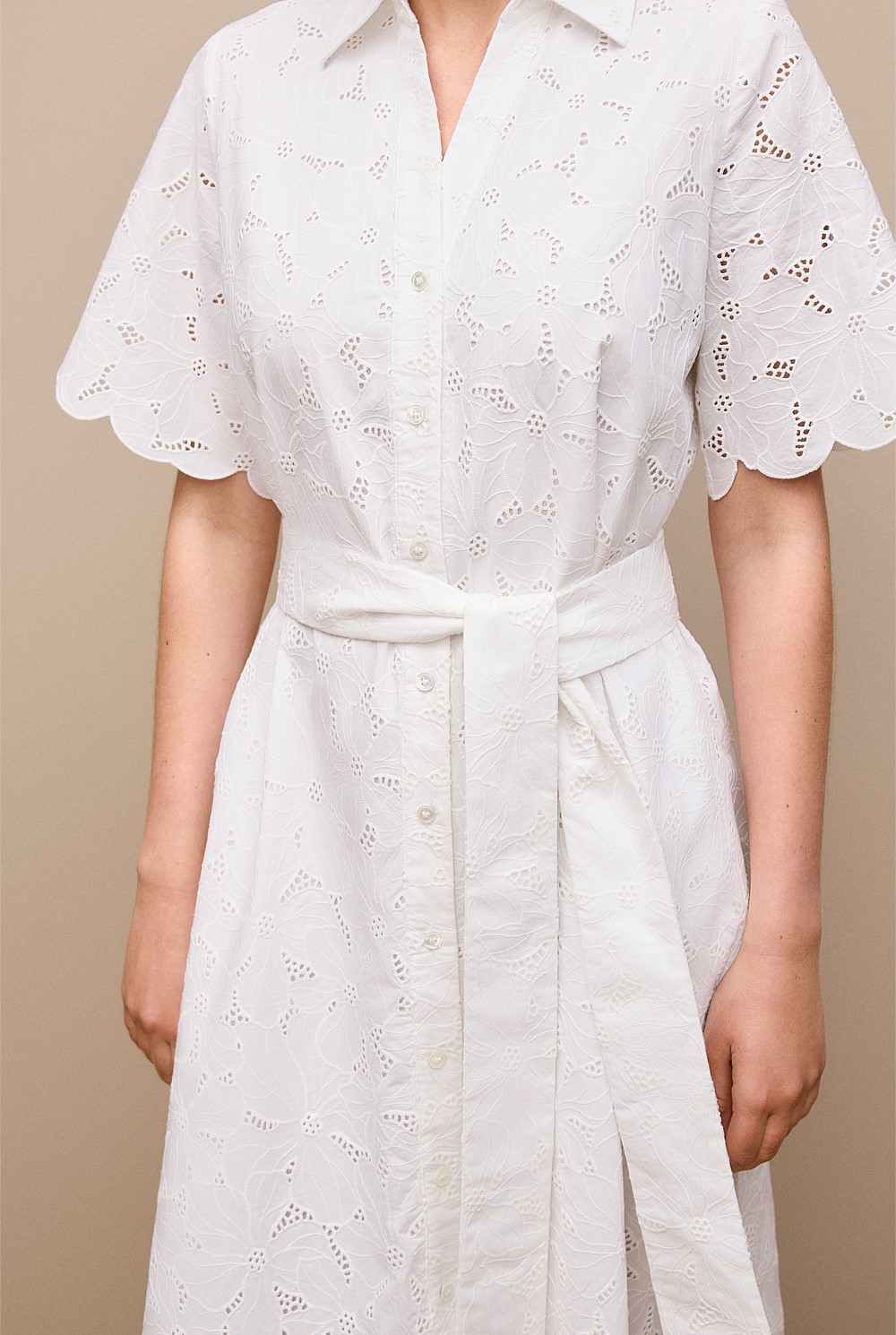Peony Cutwork Dress