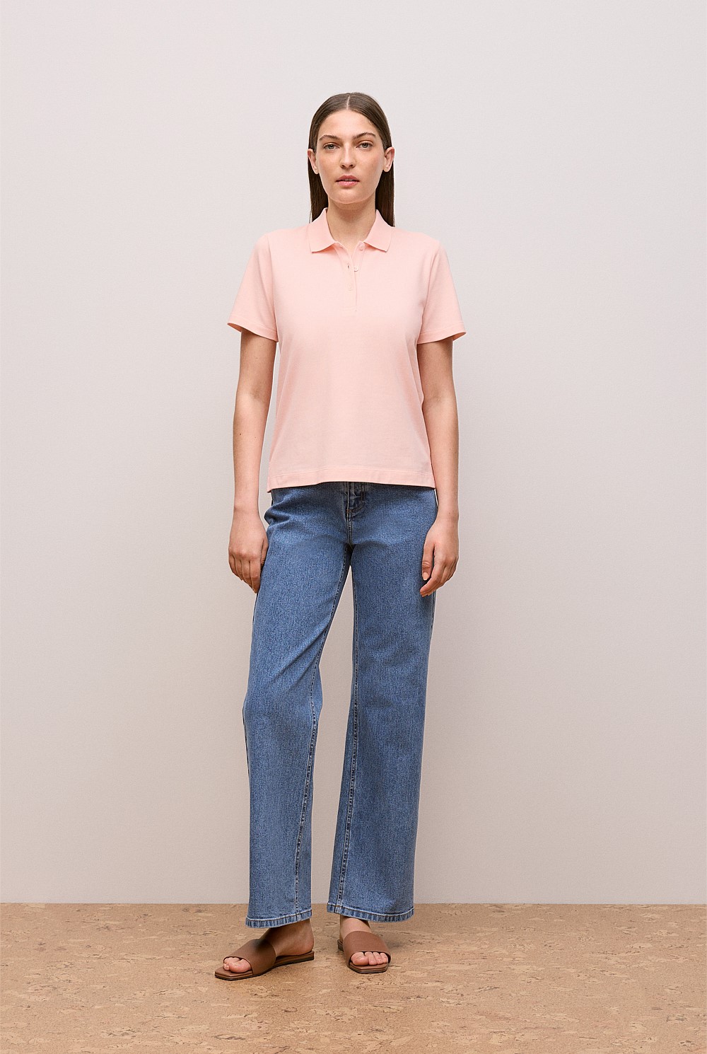 Pique Classic Monogram Polo