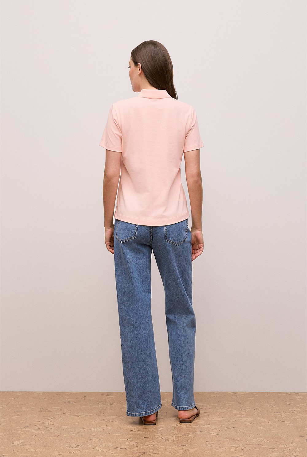 Pique Classic Monogram Polo