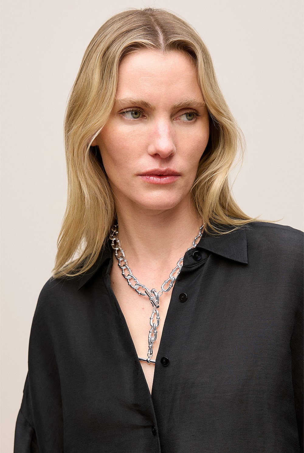 Signature Link Fob Necklace
