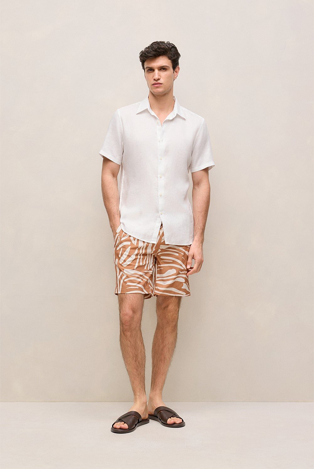 Brushstroke Swim Short