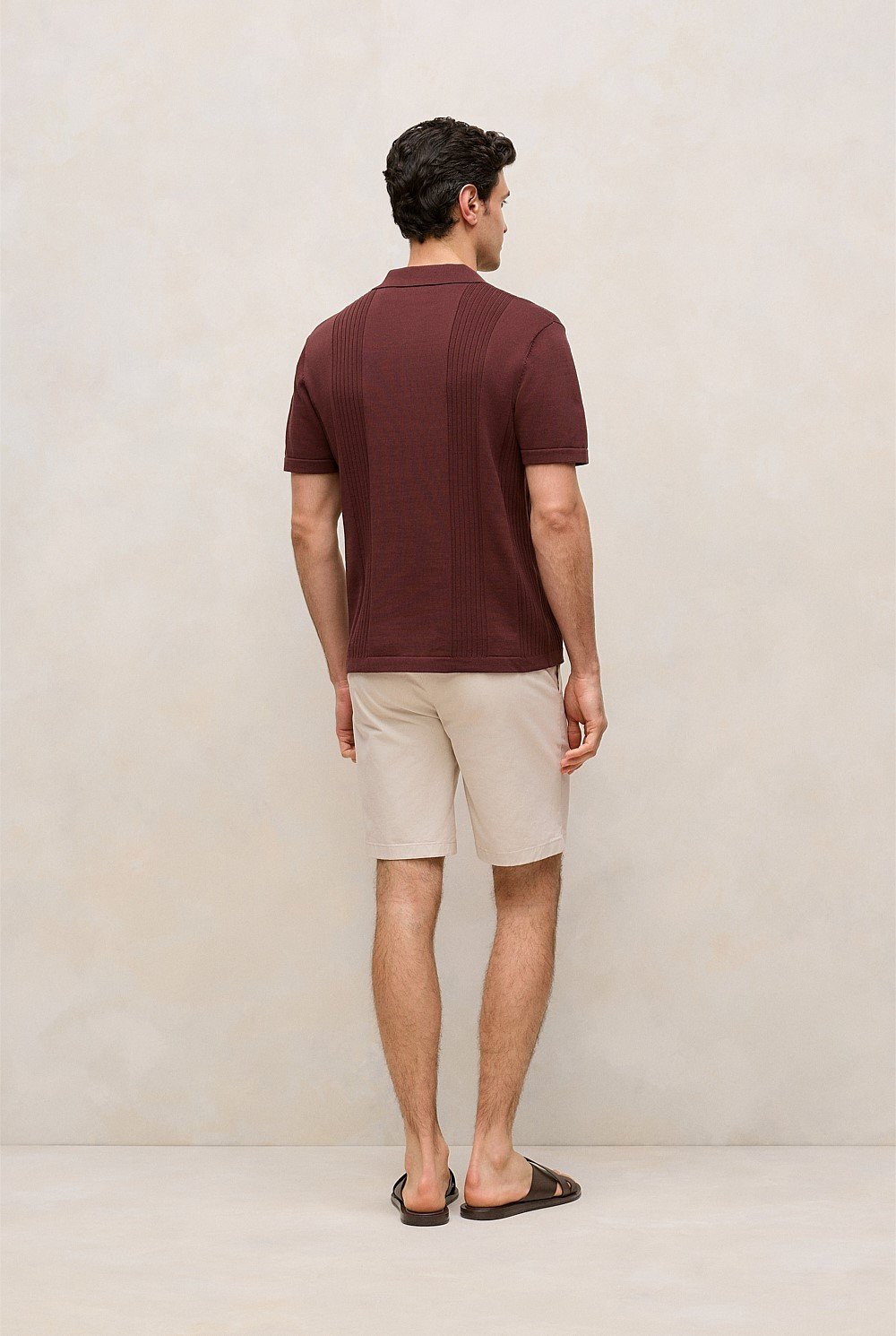Cotton Twill Chino Short