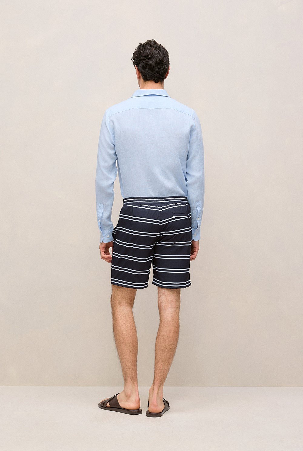 Double Stripe Swim Short