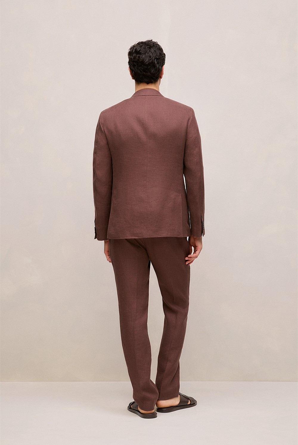 Regular Fit Belgian Linen Blazer