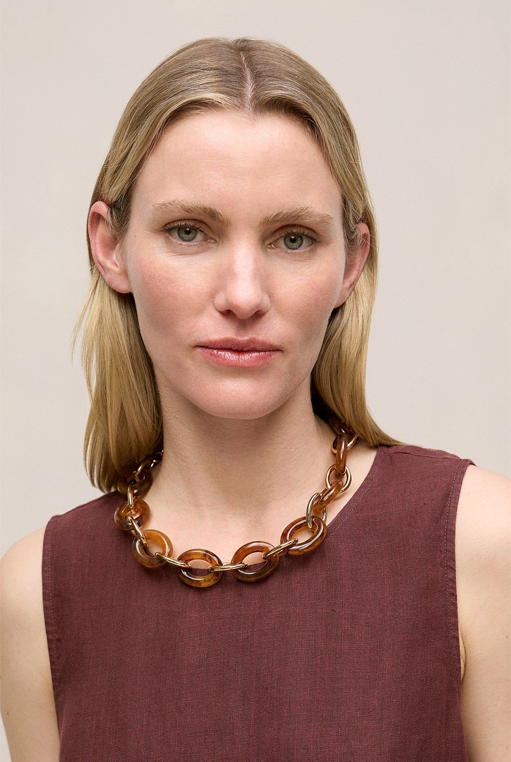 Werri Tort Resin Necklace