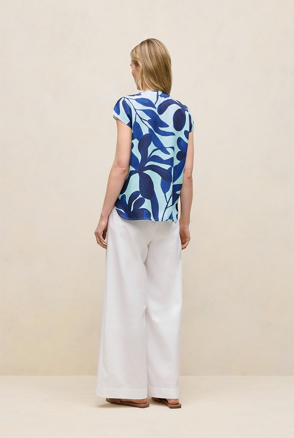 Marea Cap Sleeve Blouse