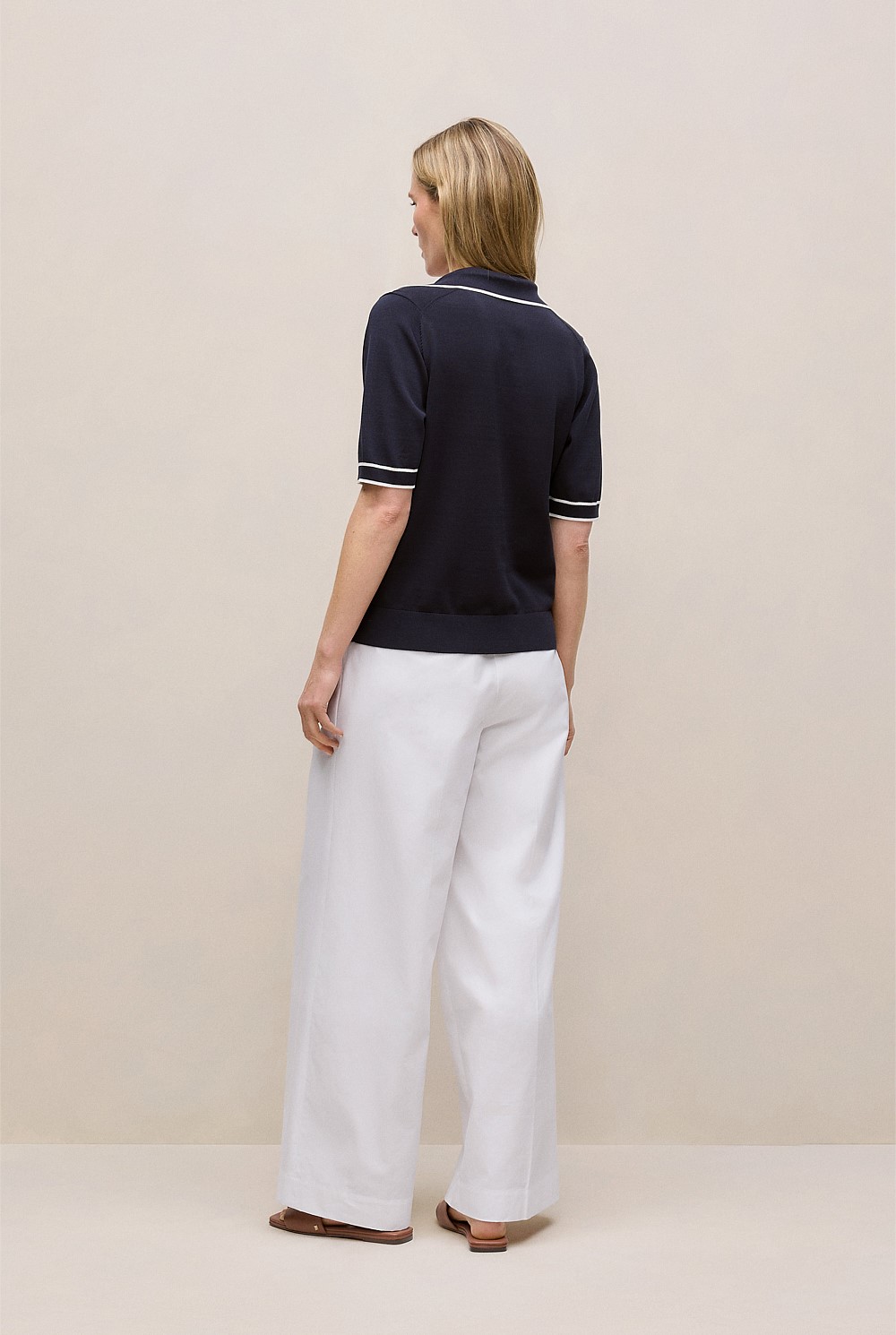 Mercerised Cotton Tipped Polo