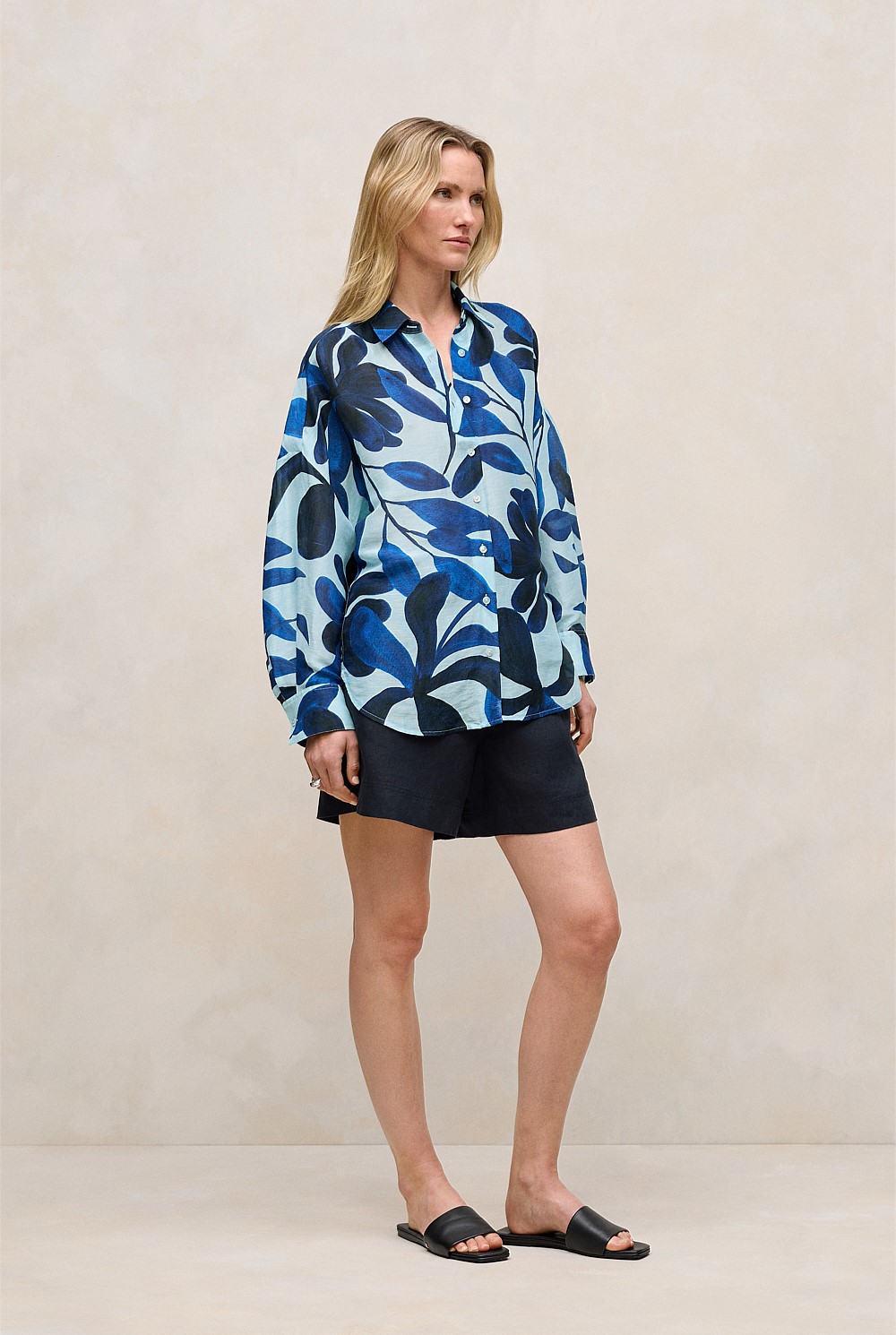 Marea Linen Silk Resort Shirt