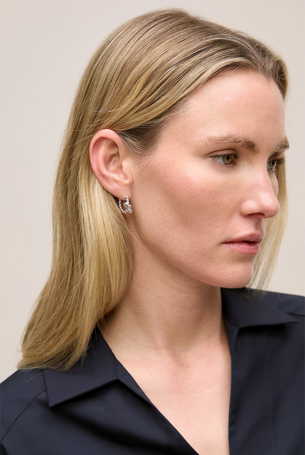 Bedarra Huggie Hoop Earrings