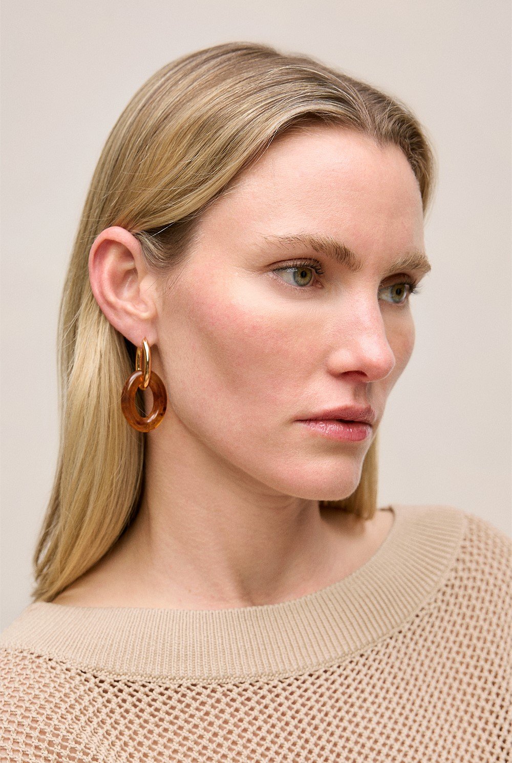 Werri Tort Resin Earrings