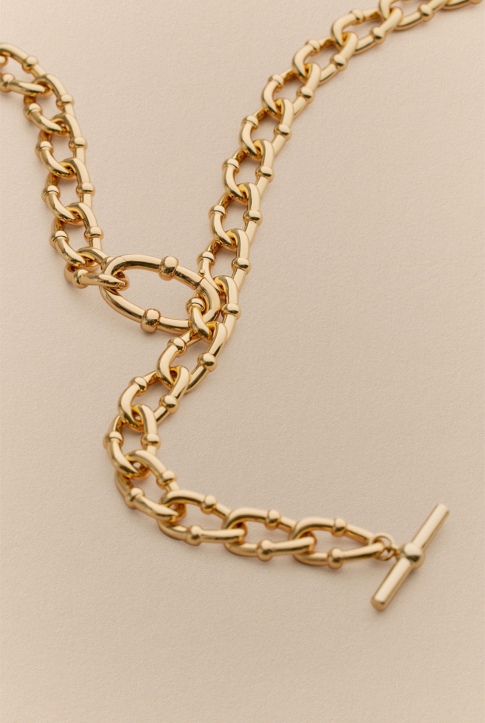 Signature Link Chain Belt