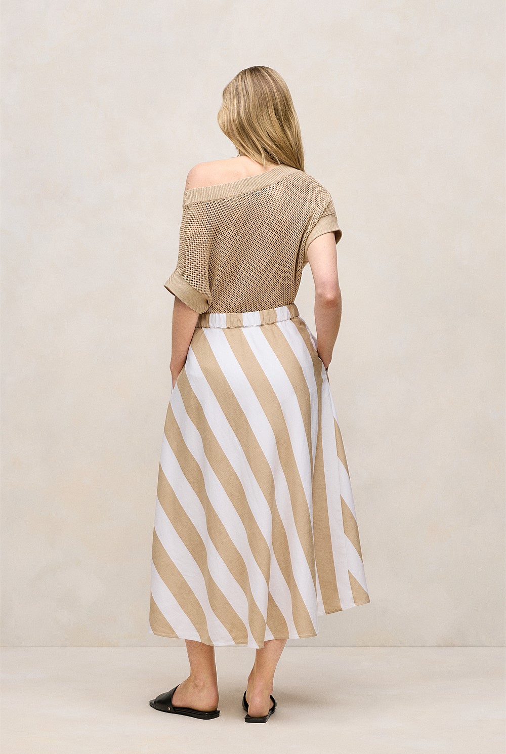 Cabana Stripe Skirt