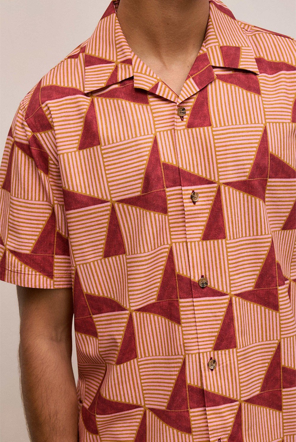 Escher Camp Collar Shirt