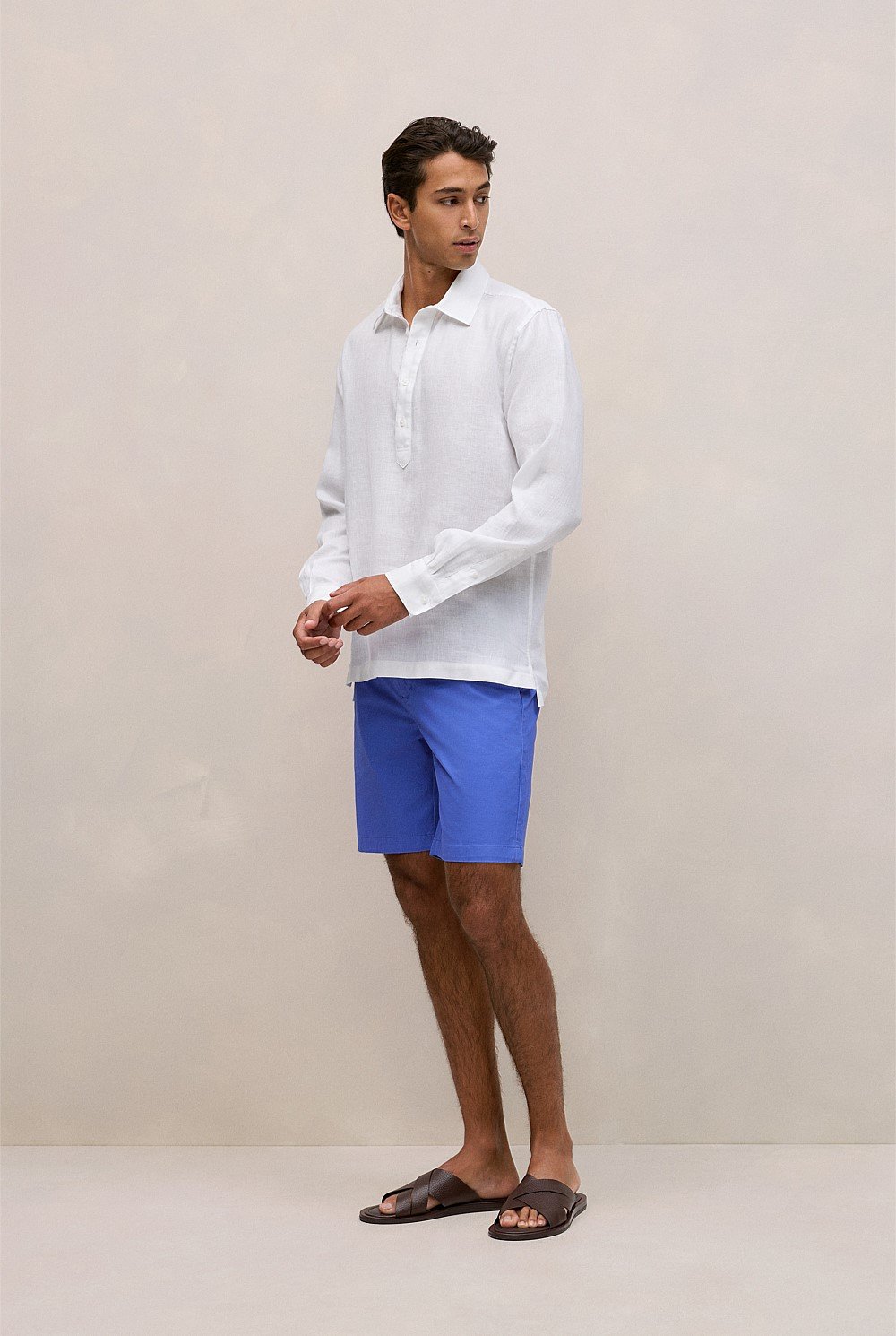 Cotton Twill Chino Short