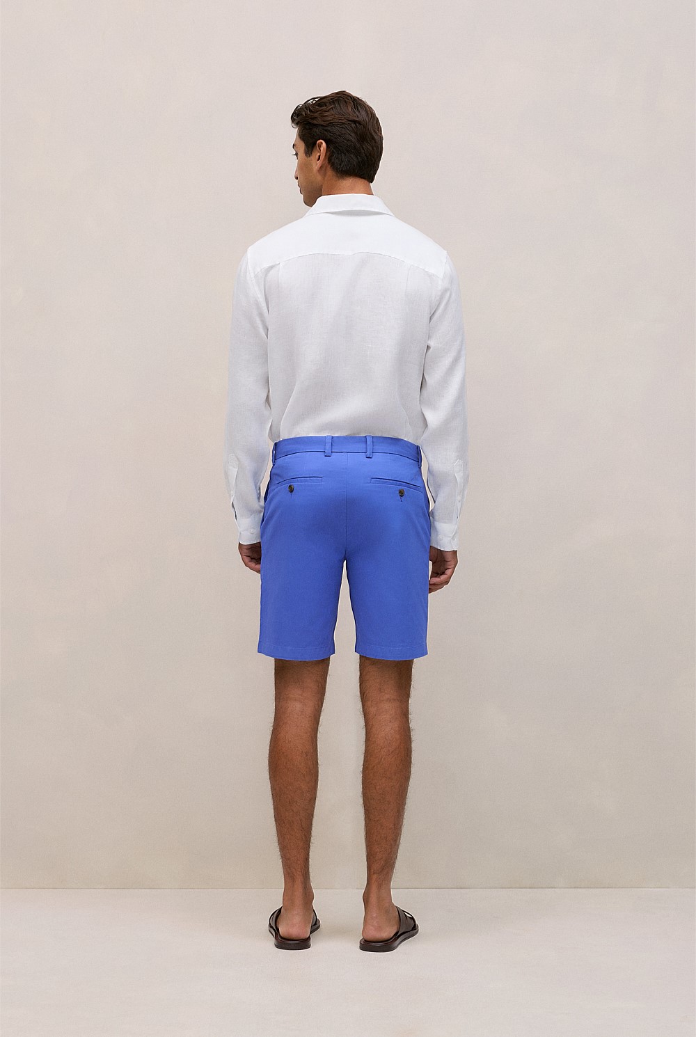 Cotton Twill Chino Short