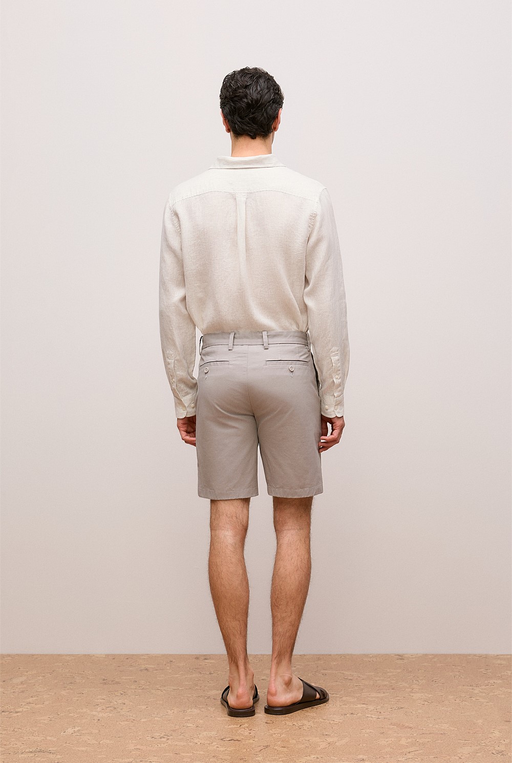 Cotton Twill Chino Short
