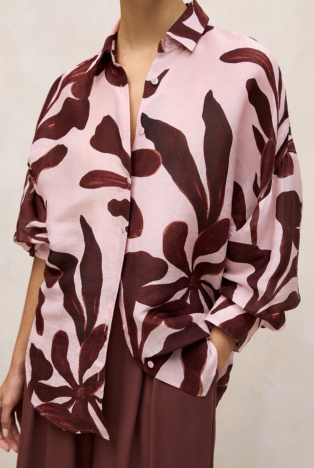 Wakame Linen Silk Resort Shirt