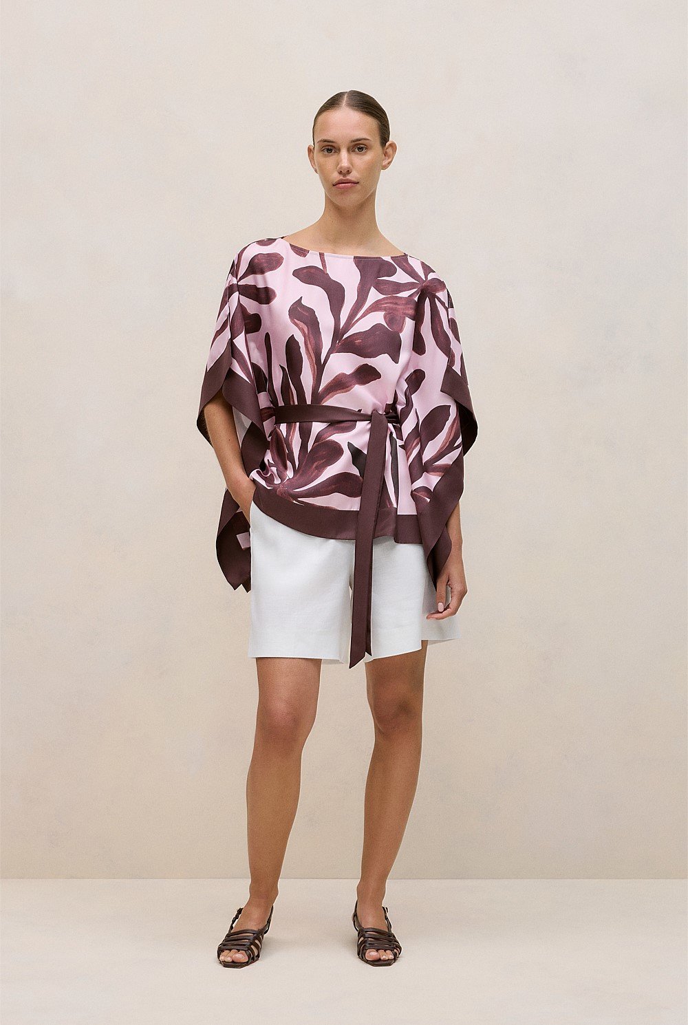 Wakame Silk Scarf Top