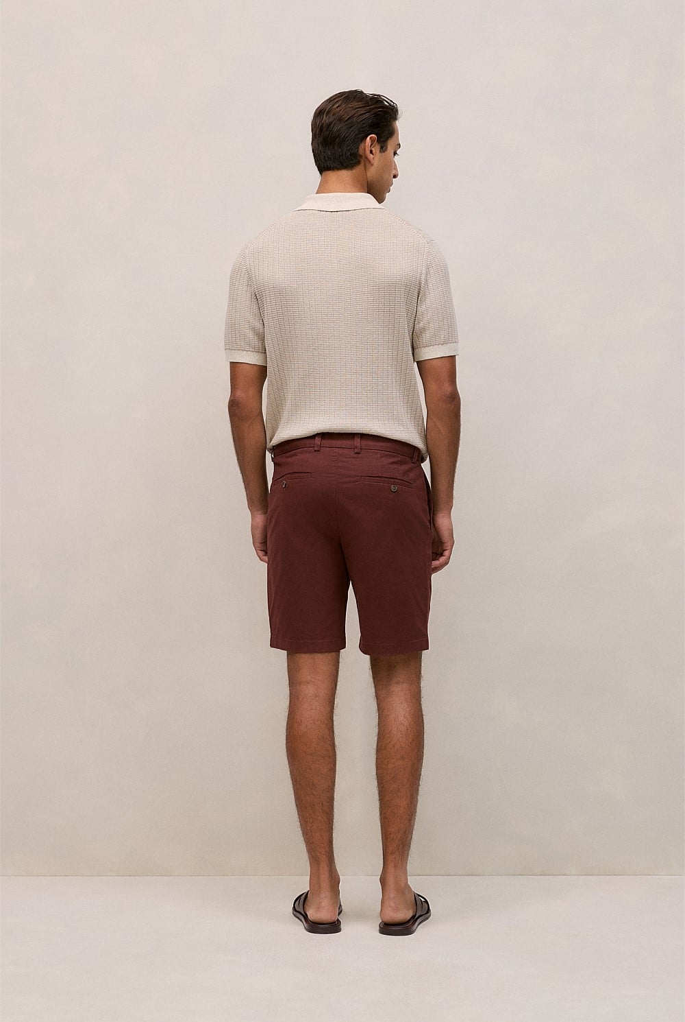 Cotton Twill Chino Short