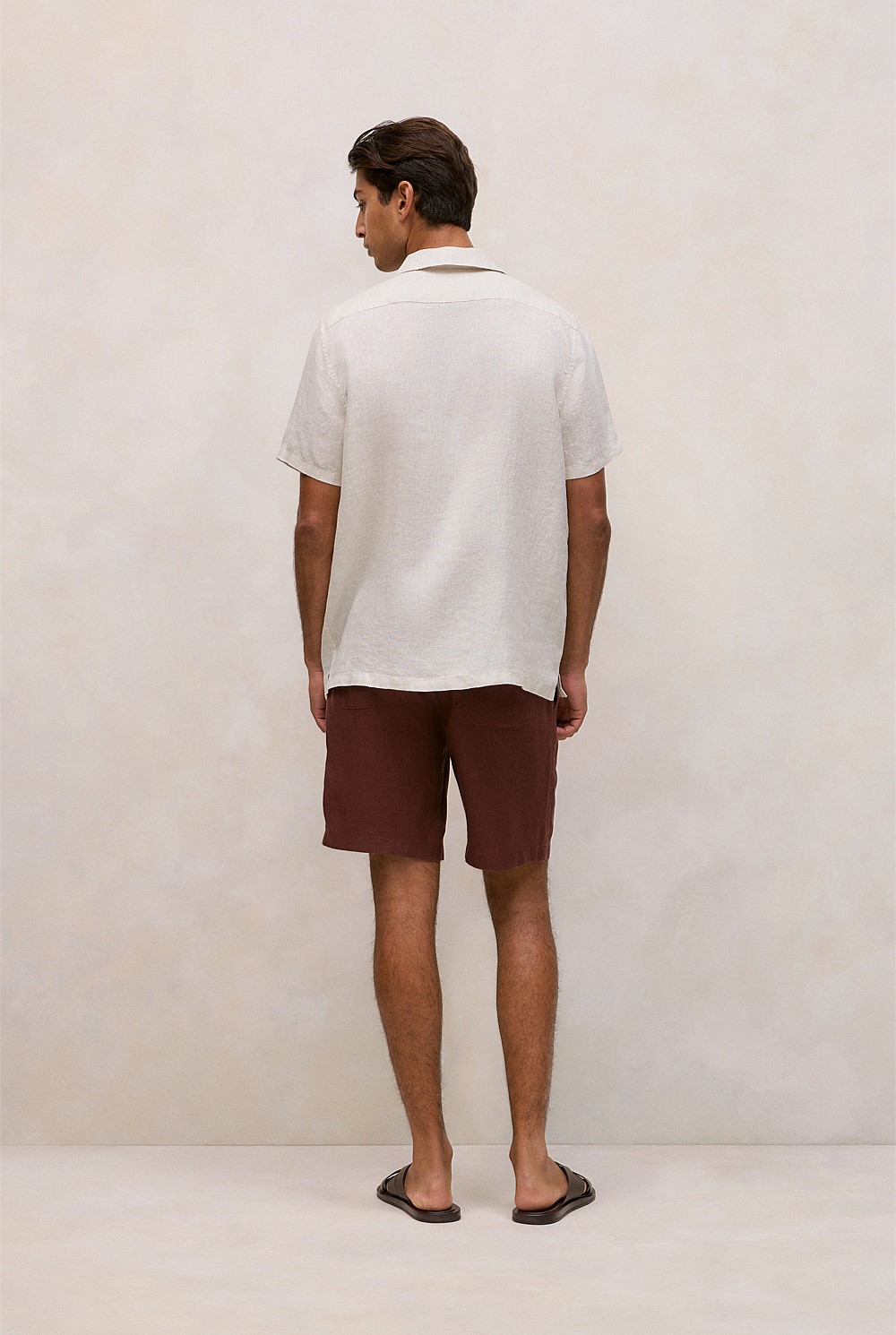 Linen Pocket Detail Short Sleeve Shirt