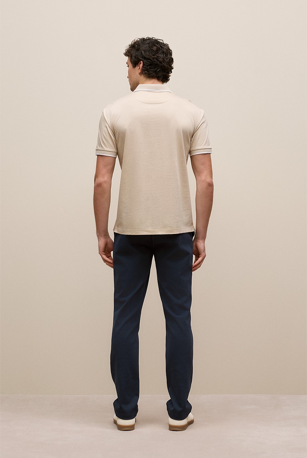 Mercerised Cotton Tipped Polo