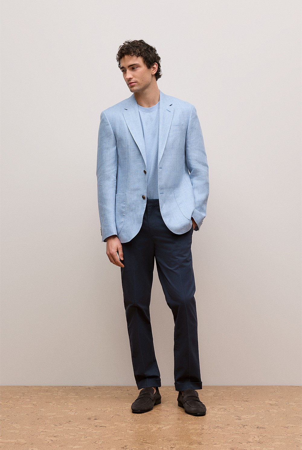 Tailored Cuff Detail Pant